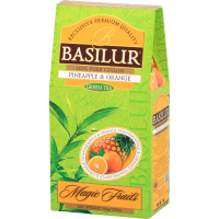 Herbata Zielona Pineapple & Orange "sypana" Stożek 100 g - Basilur
