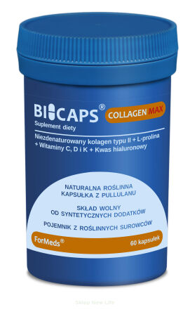 BICAPS COLLAGEN MAX Suplement diety 60 kaps. - Formeds