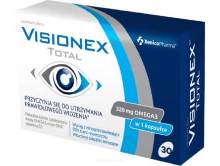 Visionex Total, 30 kapsułek - Xenico Pharma
