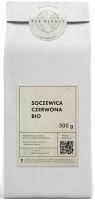 SOCZEWICA CZERWONA BIO 500 g - THE PLANET