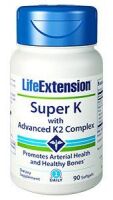 LIFE EXTENSION SUPER K, Advanced K2 Compex 90 kaps. - KenayAg