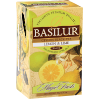 Czarna Herbata Lemon & Lime Saszetki 25 x 1,8 g - Basilur