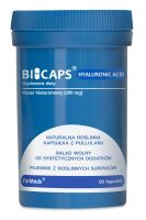 BICAPS Kwas Hialuronowy 200 mg 60 kaps. - Formeds