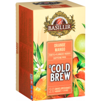 Herbata Parzona na zimno Cold Brew Pomarańcza Mango 20x2 g saszetek - Basilur