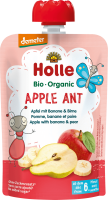Mus owocowy po 6ms-cu Jabłkowa Mrówka jabłko z bananem&gruszka BIO 100g - Holle