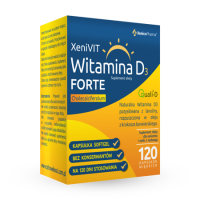 Witamina D3 Forte 4000j.m. XeniVIT 120 kapsułek - XenicoPharma