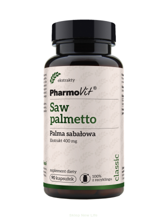 Saw palmetto Palma sabałowa 400 mg 90 kaps | Classic Pharmovit