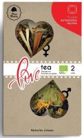 HERBATKA NA PATYKU LOVE TEA BIO (2 SZT.) (2 x 3,5 g) 7 g - DARY NATURY (PRODUKT SEZONOWY)