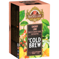 Herbata Parzona na zimno Cold Brew Wiśnia Limonka 20x2 g saszetek - Basilur