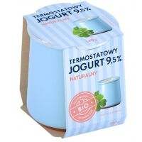 JOGURT TERMOSTATOWY NATURALNY 9,5 % BIO 140 g - YÖMLEKO