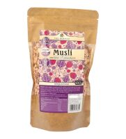 Musli owsiane z truskawkami bezglutenowe 500 g - Pięć Przemian