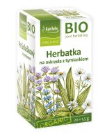 HERBATKA NA OSKRZELA Z TYMIANKIEM BIO (20 x 1,5 g) 30 g - APOTHEKE