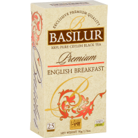 Herbata czarna PREMIUM ENGLISH BREAKFAST w saszet. 25x2g - Basilur