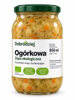 ZUPA OGÓRKOWA BEZGLUTENOWA BIO 850 ml  - DOBRODZIEJ