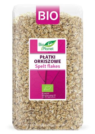 PŁATKI ORKISZOWE BIO 600 g - BIO PLANET