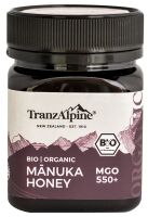 MIÓD MANUKA MGO 550+ BIO 250 g - TRANZALPINE