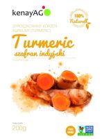 TURMERIC-sproszkowany korzeń kurkumy 200g - KenayAg