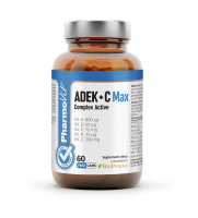 ADEK + C MAX Complex Active 60 kaps Vege | Clean Label Pharmovit