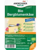 Ser bergblumenkaese w plastrach 50% tł. BIO 125 g