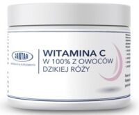 WITAMINA C Z DZIKIEJ RÓŻY W PROSZKU (1000 mg) 300 g - JANTAR