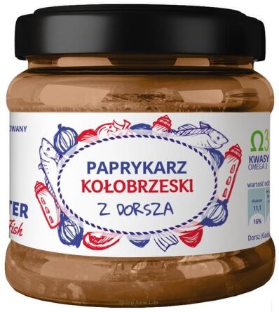 Paprykarz  Kołobrzeski z dorsza 155g