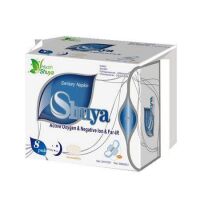 Ultracienkie podpaski nocne Shuya Health 8szt.- Bio Organic Foods