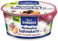 KEFIR KREMOWY ŚLIWKA - ORZECH WŁOSKI BIO 150 g - SOBBEKE