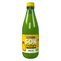 SOK Z CYTRYN NFC 100 %  BIO 250 ml - NATURAVENA