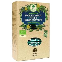 HERBATKA POLECANA PRZY CUKRZYCY BIO (25 x 2 g) 50 g - DARY NATURY