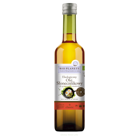 OLEJ DO GOTOWANIA I SMAŻENIA BIO 500 ml - BIO PLANETE