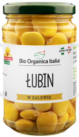 ŁUBIN W ZALEWIE BIO 280 g (200 g) (SŁOIK) - BIO ORGANICA ITALIA