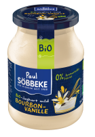 JOGURT KREMOWY WANILIOWY (3,8 % TŁUSZCZU W MLEKU) BIO 500 g (SŁOIK) - SOBBEKE