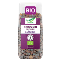 RODZYNKI SUŁTANKI BEZGLUTENOWE BIO 200 g - BIO PLANET