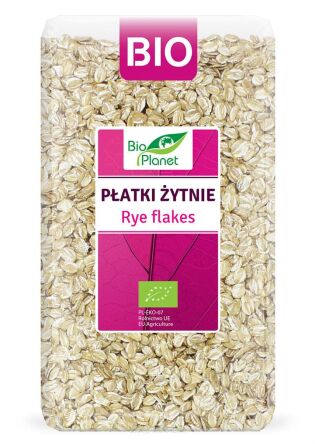 PŁATKI ŻYTNIE BIO 600 g - BIO PLANET