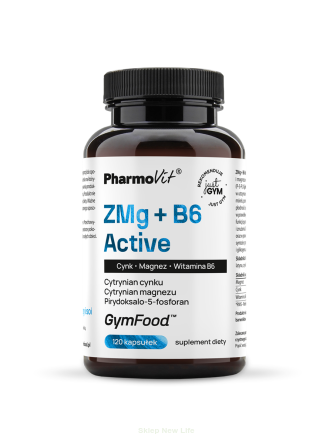 ZMg + B6 Active 120 kaps | GymFood Pharmovit