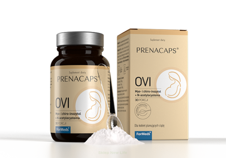 PRENACAPS Ovi Myo- i Chiro-inozytol + N-acetylocysteina proszek 79,5g  - ForMeds