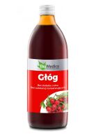 Głóg, sok z głogu 100% 500 ml - EkaMedica