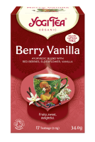 HERBATKA CZERWONE OWOCE - WANILIA (BERRY VANILLA) BIO (17 x 2 g) 34 g - YOGI TEA