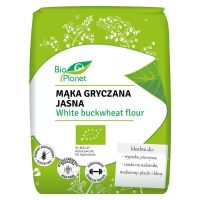 MĄKA GRYCZANA JASNA BEZGLUTENOWA BIO 1 kg - BIO PLANET