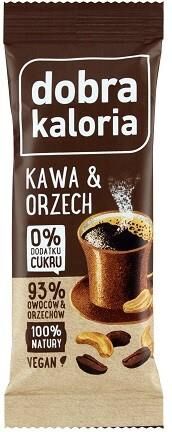 BATON DAKTYLOWY NERKOWCE & KAWA BEZ DODATKU CUKRÓW 35 g - DOBRA KALORIA