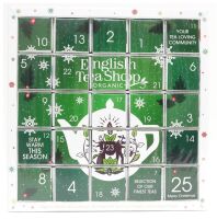 Zestaw herbatek świątecznych Kalendarz Adwentowy PUZZLE zielony BIO 50g