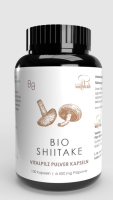 GRZYBY SHIITAKE BIO (500 mg) 100 KAPSUŁEK - PILZE WOHLRAB