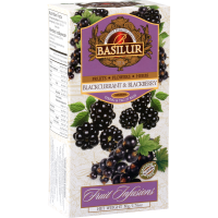 Herbata Owocowa Blackcurrant & Blackberry 25 x 1,8 g - Basilur