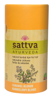 HENNA KARMELOWY BLOND ECO 150 g - SATTVA (AYURVEDA)