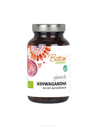 ASHWAGANDHA BIO (495 mg) 250 TABLETEK - BATOM (AJURWEDA)