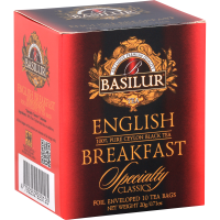 Harbata czarna bez dodatków ENGLISH BREAKFAST w saszet. 10x2g - Basilur