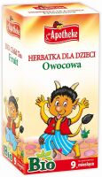 HERBATKA DLA DZIECI - OWOCOWA BIO (20 x 2 g) 40 g - APOTHEKE