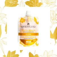 Naturalna maseczka Glow złota Aralia 30ml - Orientana WYPRZEDAŻ!