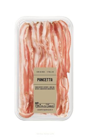 BOCZEK DOJRZEWAJACY (PANCETTA) PLASTRY BEZGLUTENOWY BIO 70 g - PRIMAVERA