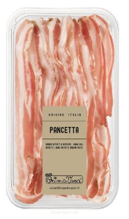 BOCZEK DOJRZEWAJĄCY (PANCETTA) PLASTRY BEZGLUTENOWY BIO 70 g - PRIMAVERA